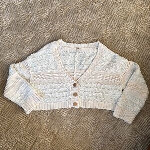 Free People Hand-Knit Cardigan